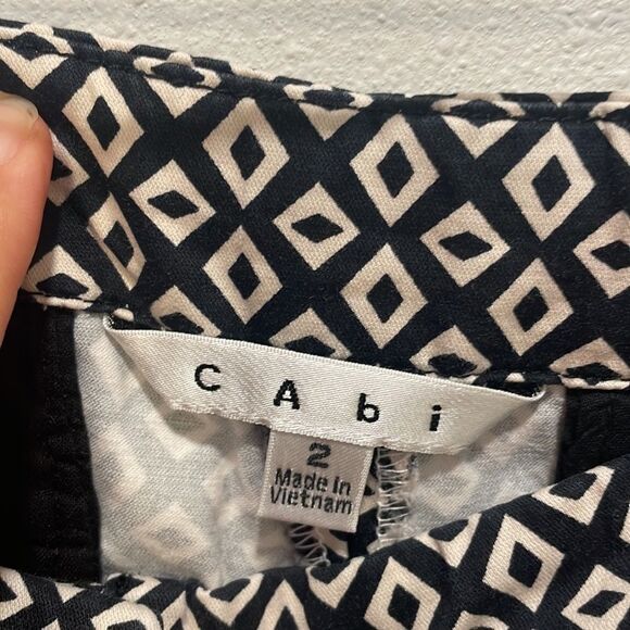 Cabi woman’s black and white slacks - Picture 5 of 12